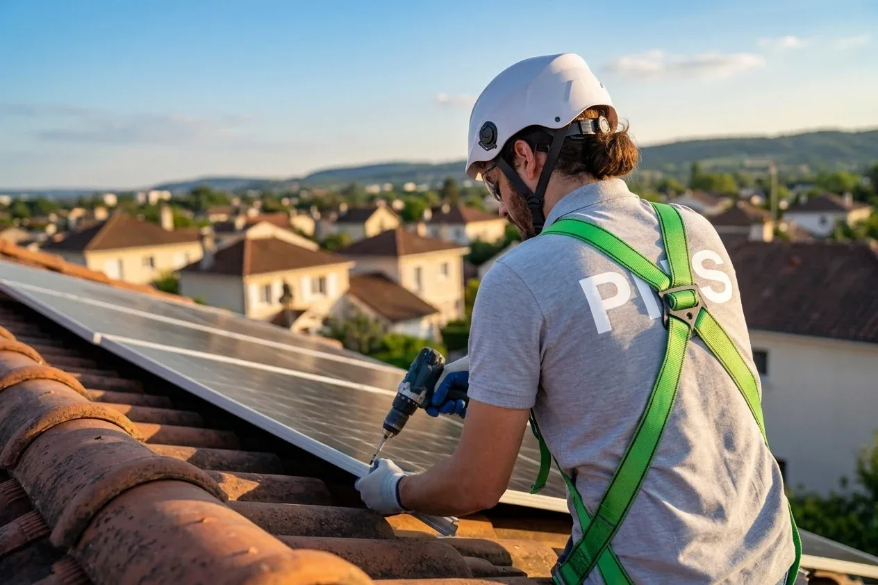 Panneaux solaires dans la Seine-Maritime
